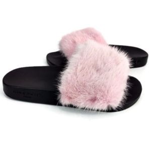 Givenchy Women's Pink Slide Sandals Size EU 36